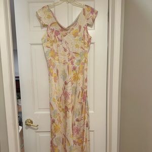 Ted Baker midi/maxi floral dress NWOT, US SIZE 10
